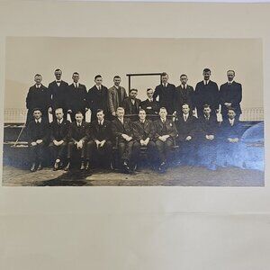 1920s-1930s Group Of Men Photograph Canadian Or British